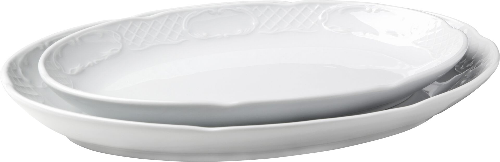 Hotelporzellan "Florina" Platte oval, 32 cm